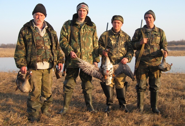 Паляўнічыя прыблуды белорусских охотников
