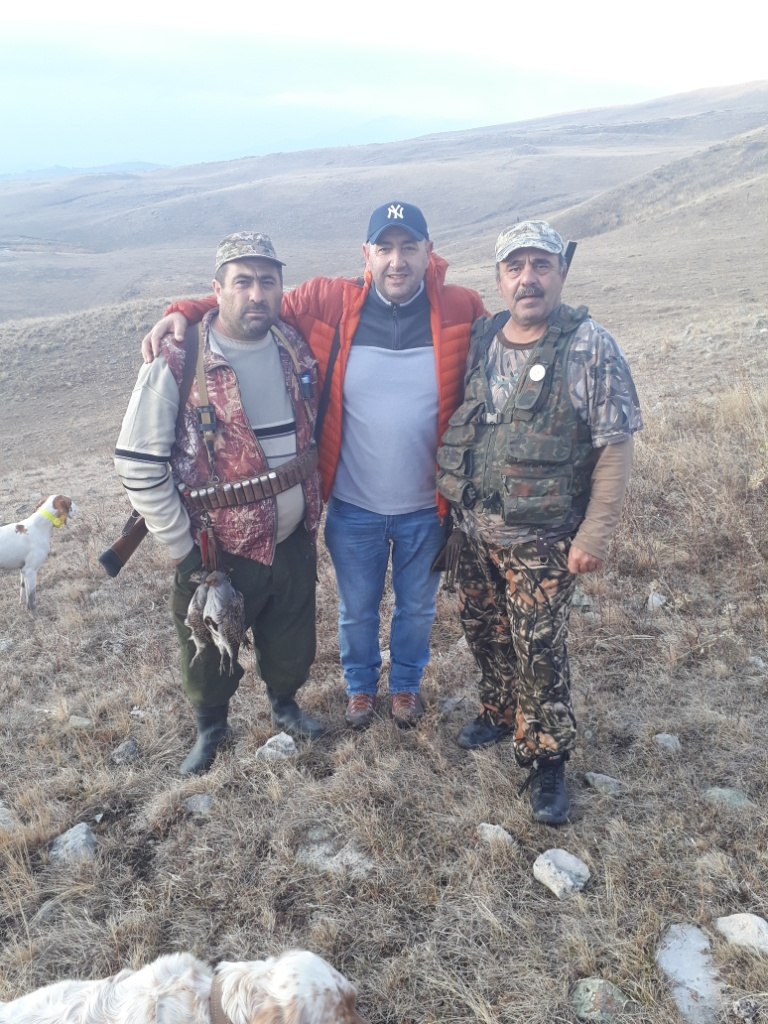 Охота на куропатку в Армении